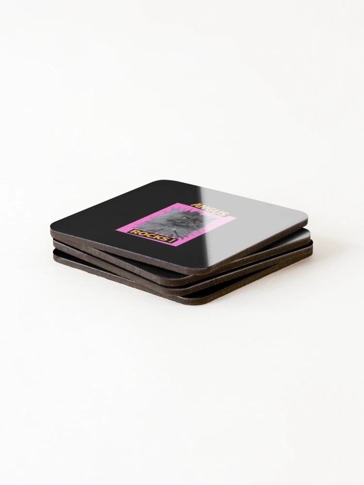 Thumbnail 4 of 5, Coasters (Set of 4), Angus Rocks designed and sold by DavidPuga8.