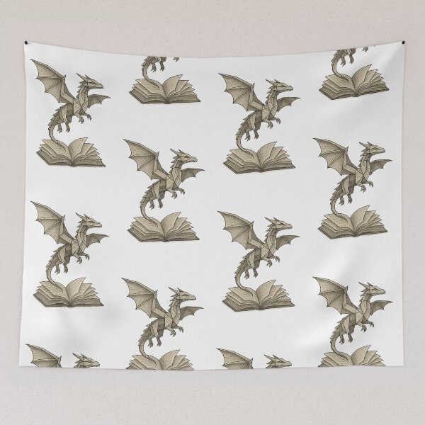 Aperçu de l'œuvre T-shirt Dragon Origami – Design Art Papier Fantaisie créée et vendue par HAFIZ-DP.
