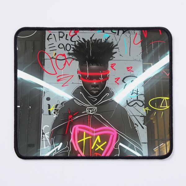 Item preview, GraffitX Chaos Oracle – Abstract Street Surreal Portrait Art designed and sold by Blackcanvas444.