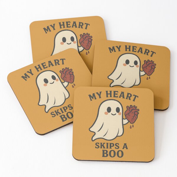 Item preview, Ghost Cardiologist My Heart Skips a Boo designed and sold by Meandmyshop.
