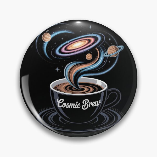 Item preview, Surreal Coffee Planet T-Shirt – Galaxy in a Coffee Cup designed and sold by HAFIZ-DP.