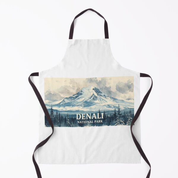 Item preview, Snow-capped mountain in Denali landscape designed and sold by StormArte.