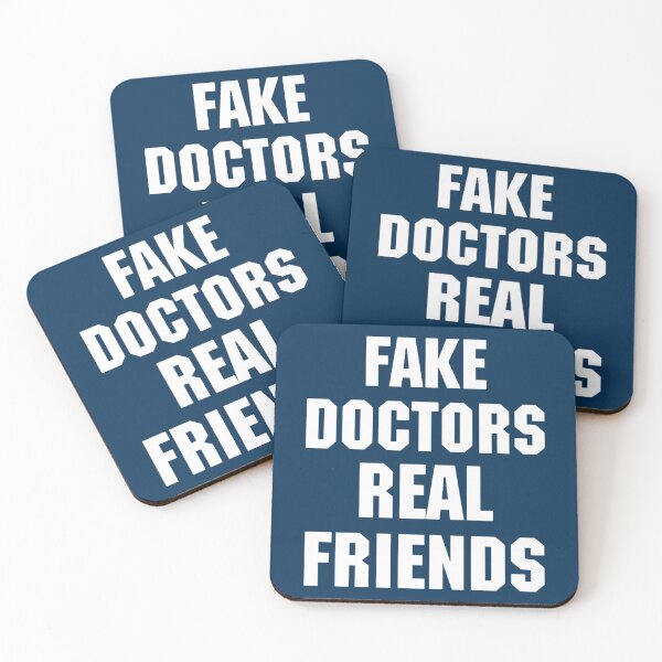 Item preview, Fake Doctors Real Friends designed and sold by pureLinen.