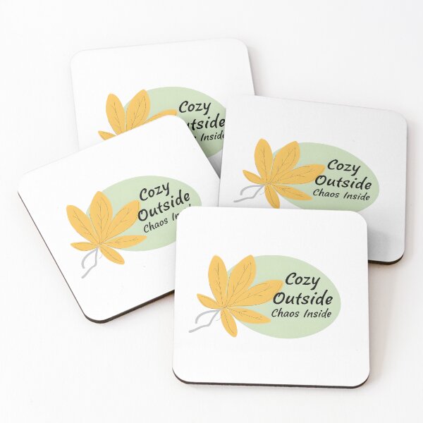 Item preview, Cozy Outside, Chaos Inside — Autumn Edition designed and sold by GoxyVision.