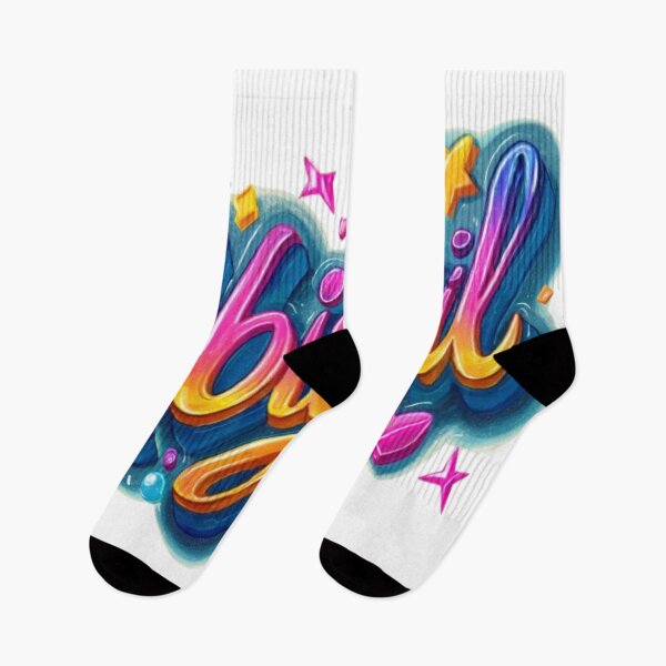 Item preview, Abigail – Colorful 3D Lettering Design designed and sold by AlexLineArt.