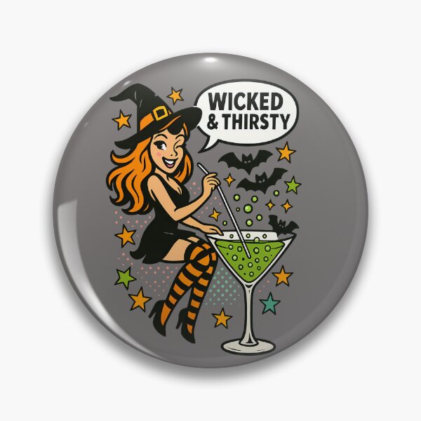 Aperçu de l'œuvre Witch’s Brew – Conception de sorcière d’Halloween Pop Art créée et vendue par DebuggedDressed.