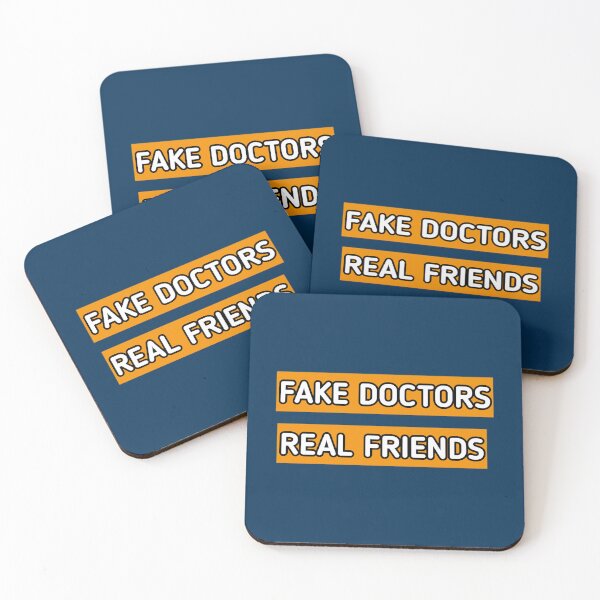 Item preview, fake doctor real friends Active  designed and sold by pureLinen.