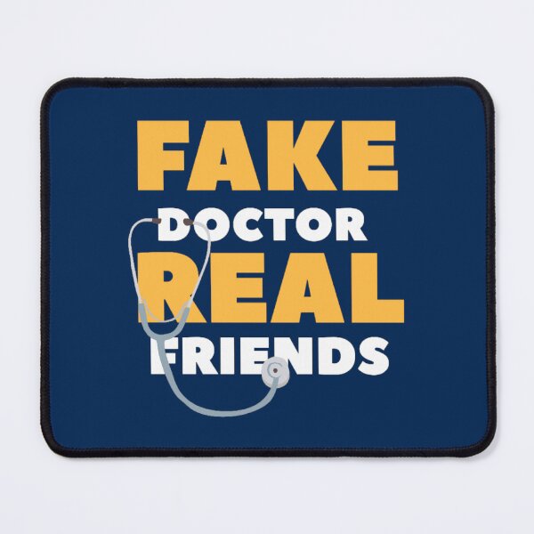 Item preview, fake doctor real friends designed and sold by pureLinen.
