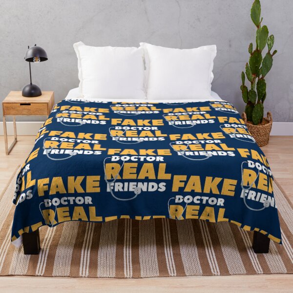 Item preview, fake doctor real friends  designed and sold by pureLinen.