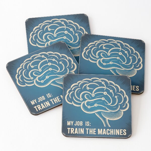 Item preview, My Job Train Machines Neural Blueprint designed and sold by Linnea-Arts.