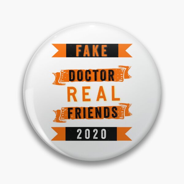 Item preview, FAKE DOCTOR REAL FRIENDS Classic(2) designed and sold by pureLinen.