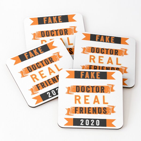 Item preview, FAKE DOCTOR REAL FRIENDS Classic(2) designed and sold by pureLinen.
