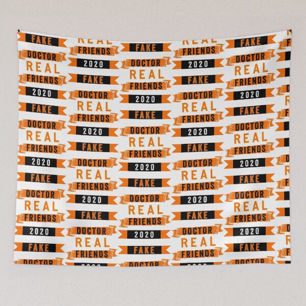 Item preview, FAKE DOCTOR REAL FRIENDS Classic(2) designed and sold by pureLinen.