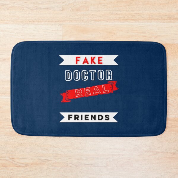 Item preview, FAKE DOCTOR REAL FRIENDS designed and sold by pureLinen.