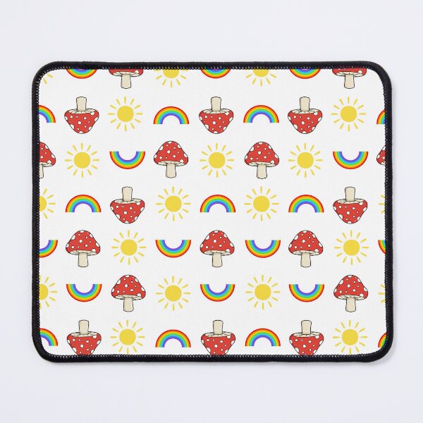 Item preview, Rainbow Mushroom Sun Pattern designed and sold by GeoGoose.