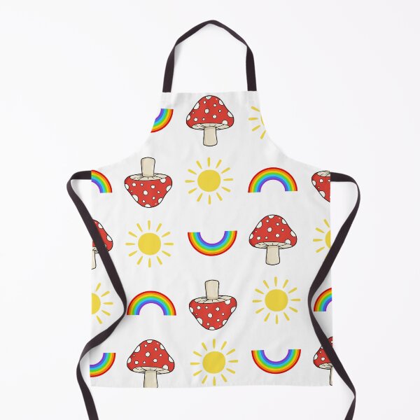 Item preview, Rainbow Mushroom Sun Pattern designed and sold by GeoGoose.