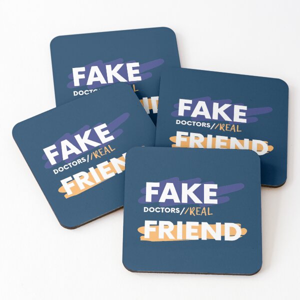 Item preview, fake doctors real friend designed and sold by pureLinen.