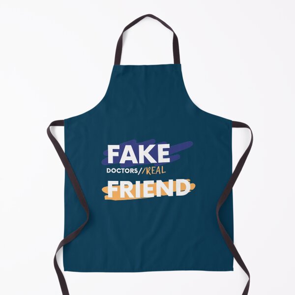 Item preview, fake doctors real friend designed and sold by pureLinen.