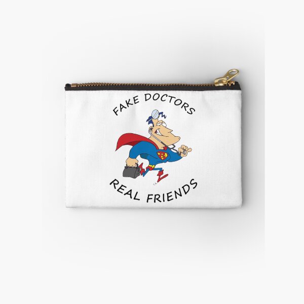 Item preview, FAKE DOCTORS REAL FRIENDS                              designed and sold by pureLinen.