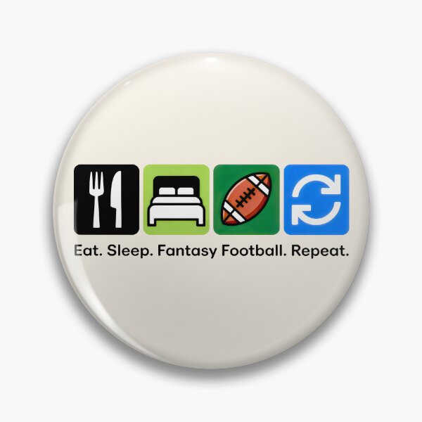 Item preview, Minimalist Fantasy Football Routine designed and sold by SplashTastic.