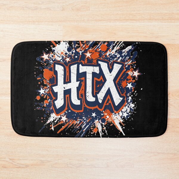 Item preview,  Houston Baseball Ink Splatter designed and sold by Larissaammer.