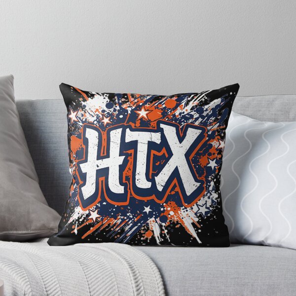 Item preview,  Houston Baseball Ink Splatter designed and sold by Larissaammer.