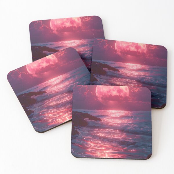 Item preview, Aftersun Surreal Neon Sunset Art designed and sold by Guesso.