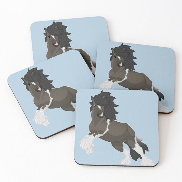 Item preview, Dynamic Draft - Cartoon Horse Illustration  designed and sold by Art By Drina.