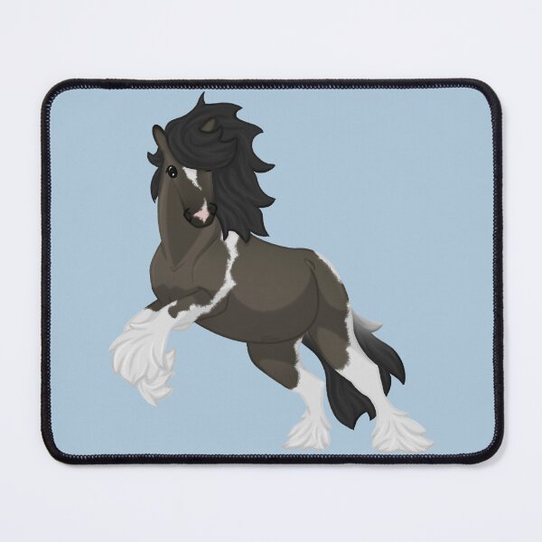Item preview, Dynamic Draft - Cartoon Horse Illustration designed and sold by Art By Drina.