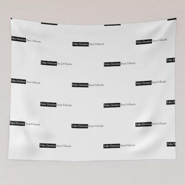 Item preview, Fake Doctors Real Friends (1) designed and sold by pureLinen.