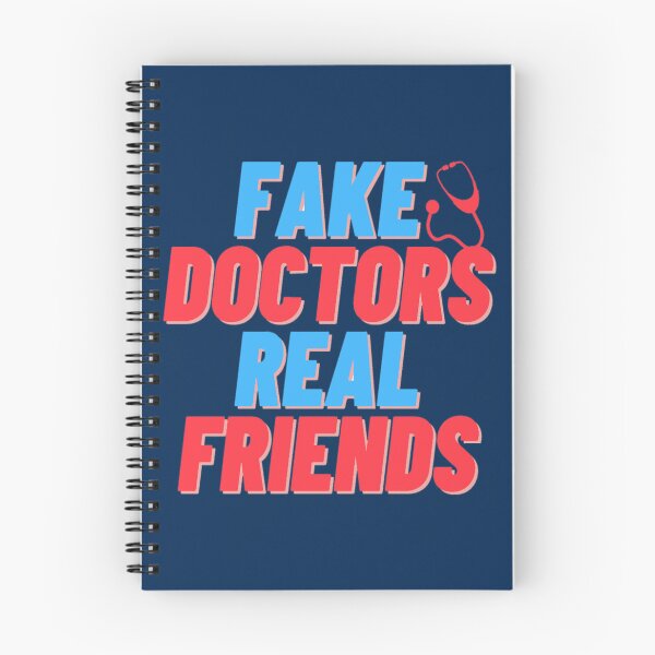 Item preview, Fake doctors real friends (1) designed and sold by pureLinen.