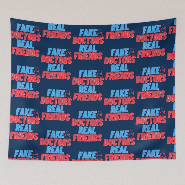 Item preview, Fake doctors real friends (1) designed and sold by pureLinen.