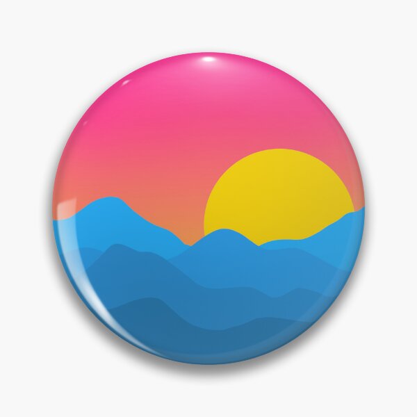 Item preview, Pansexual Pride landscape - subtle pride design designed and sold by ggargoyles.