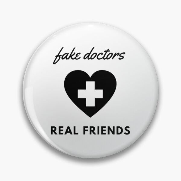 Item preview, Fake doctors real friends (2) designed and sold by pureLinen.
