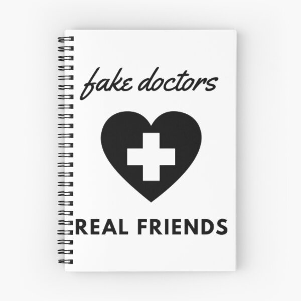 Item preview, Fake doctors real friends (2) designed and sold by pureLinen.