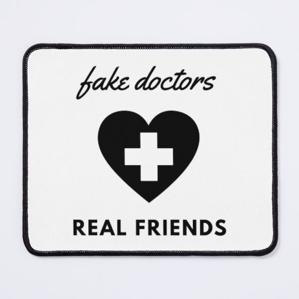 Item preview, Fake doctors real friends (2) designed and sold by pureLinen.