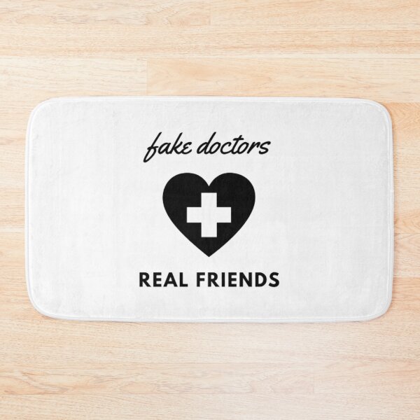 Item preview, Fake doctors real friends (2) designed and sold by pureLinen.