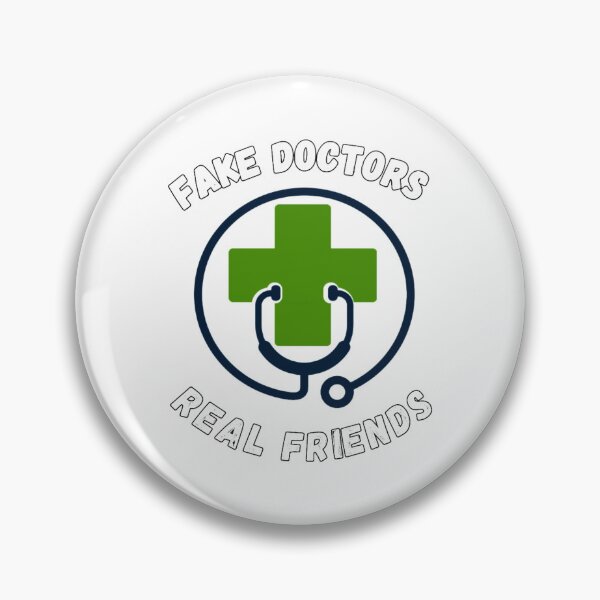 Item preview, Fake doctors real friends (3) designed and sold by pureLinen.