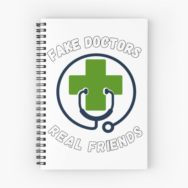 Item preview, Fake doctors real friends (3) designed and sold by pureLinen.