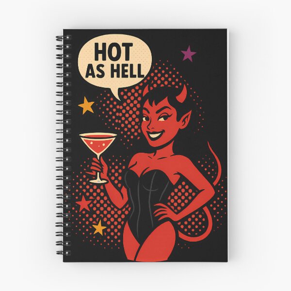 Item preview, Mujer Diabla – Personaje Pop Art de Halloween designed and sold by DebuggedDressed.