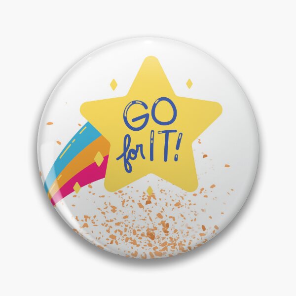 Item preview, Go For It Star Dust Motivational Design designed and sold by Happyfreedom.