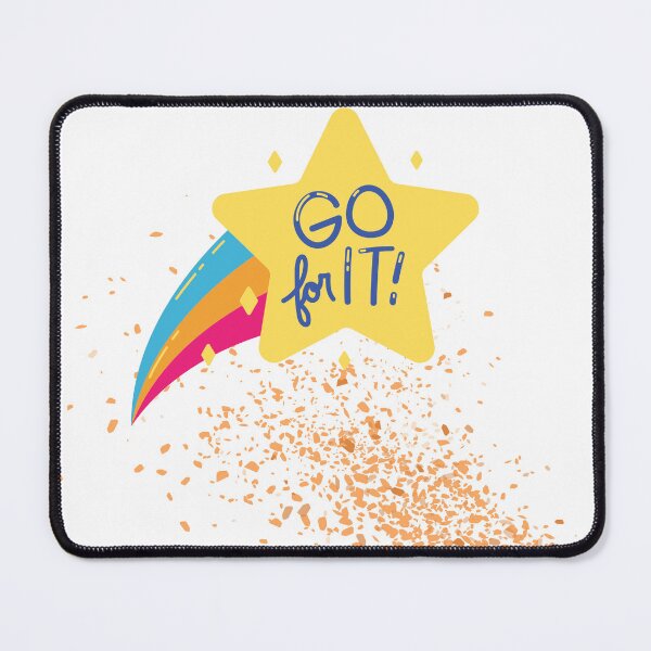 Item preview, Go For It Star Dust Motivational Design designed and sold by Happyfreedom.