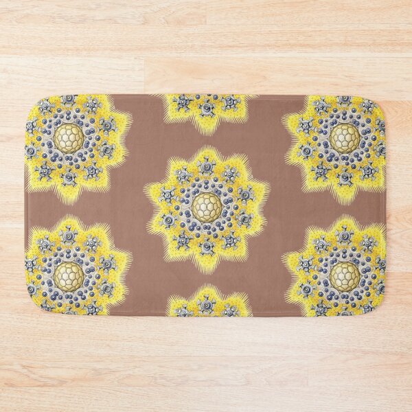 Item preview, Retro Science - Haeckel Vintage Art -  Polycyttaria - Mocha Brown designed and sold by FUNKARIUM.