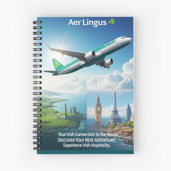 Item preview, Aer Lingus Travel Poster designed and sold by Skyframe Aviation.