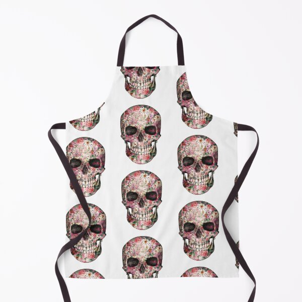 Item preview, Floral Decorated Skull designed and sold by Drwatson349.