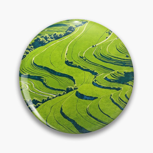 Item preview, Green landscape designed and sold by Anicoa.
