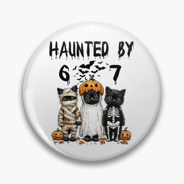 Item preview, Haunted 6 7 Six Seven 67 Meme Halloween Costume Brainrot designed and sold by ZANNIX.