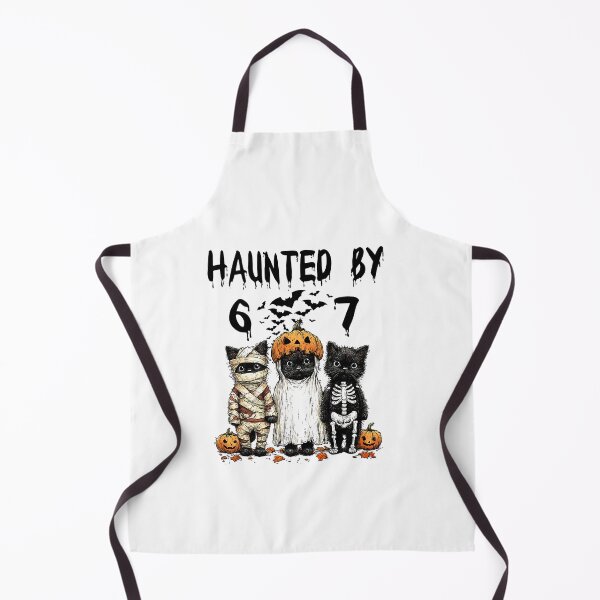 Item preview, Haunted 6 7 Six Seven 67 Meme Halloween Costume Brainrot designed and sold by ZANNIX.