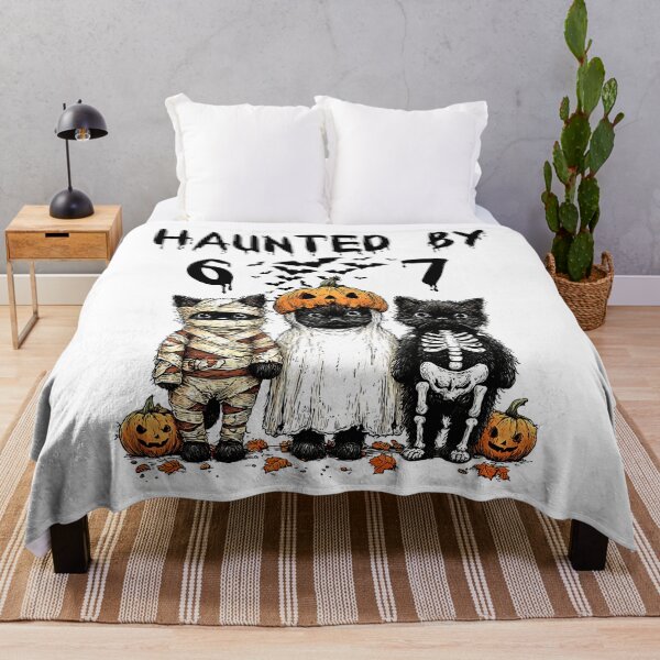 Item preview, Haunted 6 7 Six Seven 67 Meme Halloween Costume Brainrot designed and sold by ZANNIX.