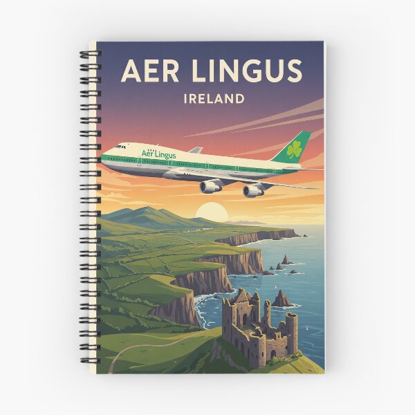 Item preview, Aer Lingus Travel Poster designed and sold by Skyframe Aviation.
